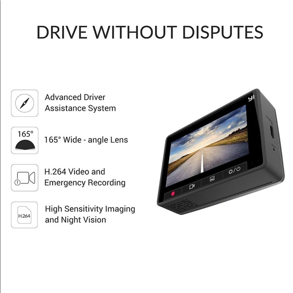 YI Smart Dash Camera-New-Christmas gift idea - Picture 5 of 5